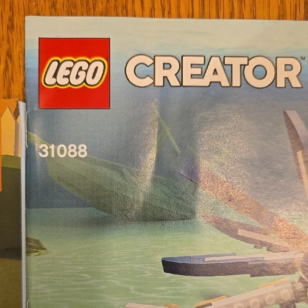 LEGO Creator 3-in-1 Skull Island and Sea Creatures INSTRUCTION BOOKS ONLY LOT H